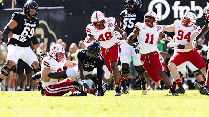 Nebraska defense vs Colorado football 2023